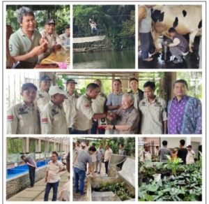 Delapan Kepala Desa di Sumbawa Belajar ke Bogor