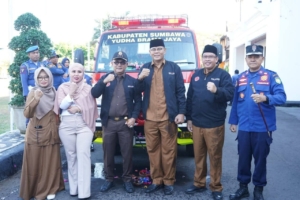 Dinas Damkar Sumbawa Dapat Tambahan Tiga Unit Pemadam