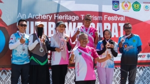 Torehkan 10 Medali di Turnamen KSB, Ketua Perpani Bangga dengan Atlet Panahan Sumbawa