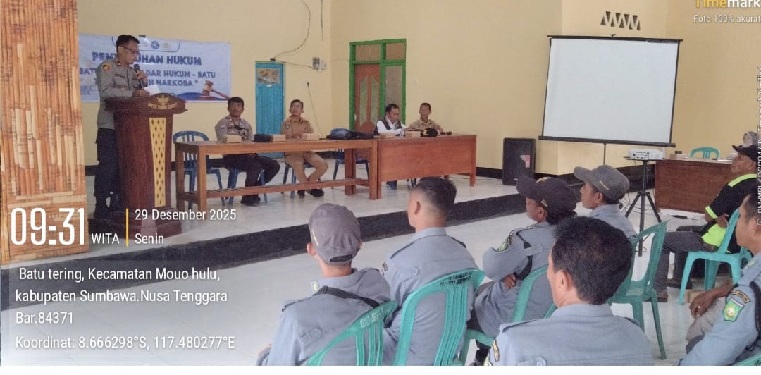 Pemdes Batu Tering Laksanakan Penyuluhan Desa Sadar Hukum