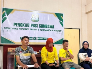 PBSI Sumbawa Gandeng UMKM Lokal, Pelaksanaan Gubernur NTB Badminton Cup Dimatangkan
