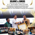 Raih Peringkat Ketiga OPD Informatif, Gubernur NTB Serahkan Penghargaan ke RSMA