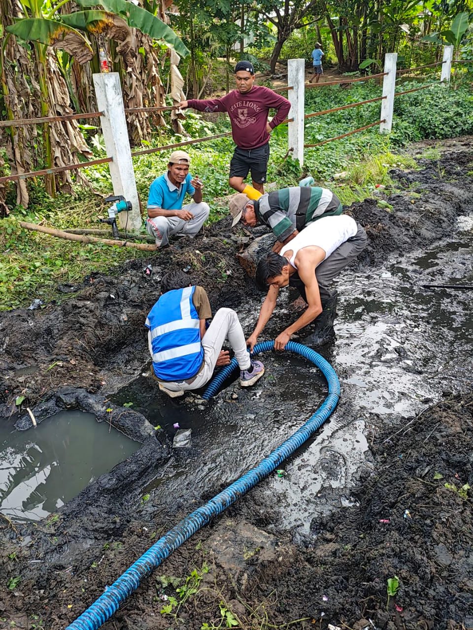 PALD Sumbawa Bantu Pengolahan Sanitasi Pemukiman Masyarakat