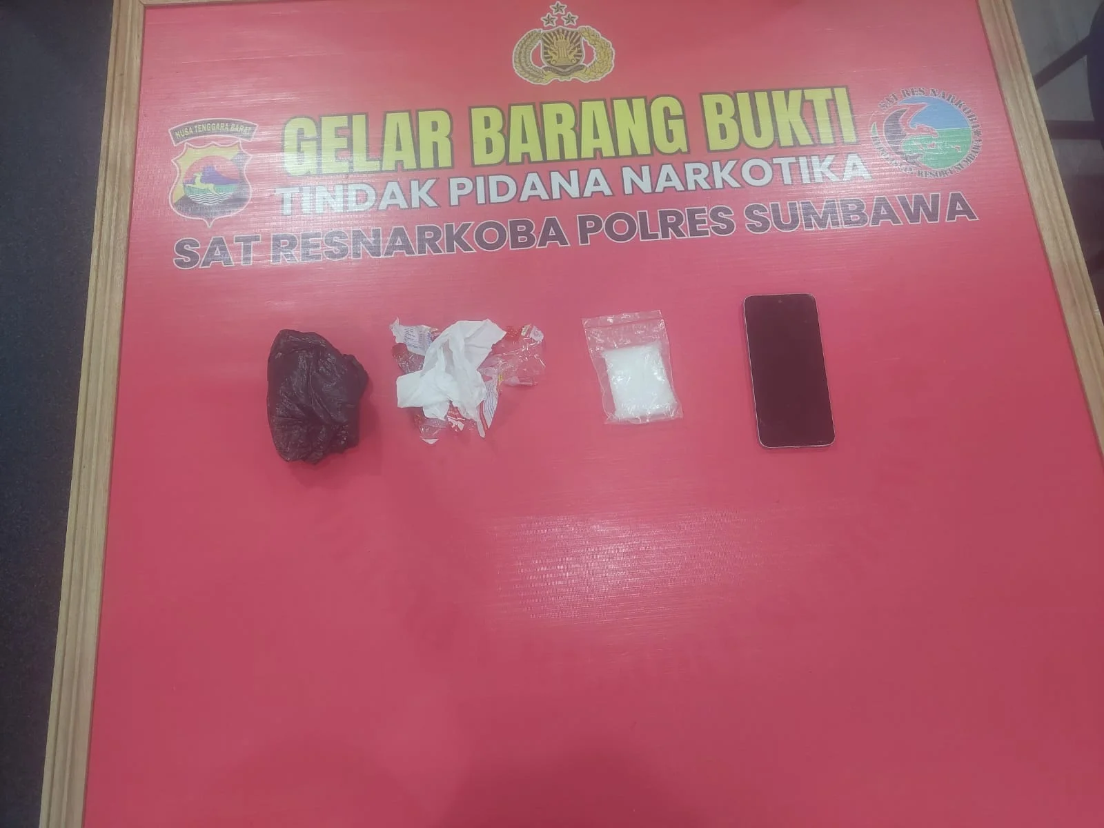 Tangkap Terduga Kasus Narkotika, Polres Sumbawa Amankan 45,60 Gram Sabu