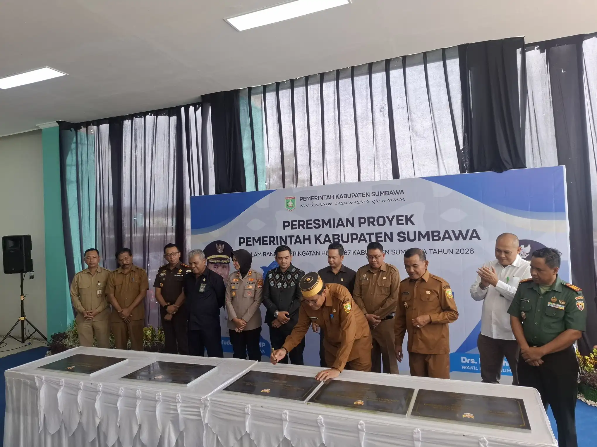 Gedung C dan H RSUD Sumbawa Diresmikan